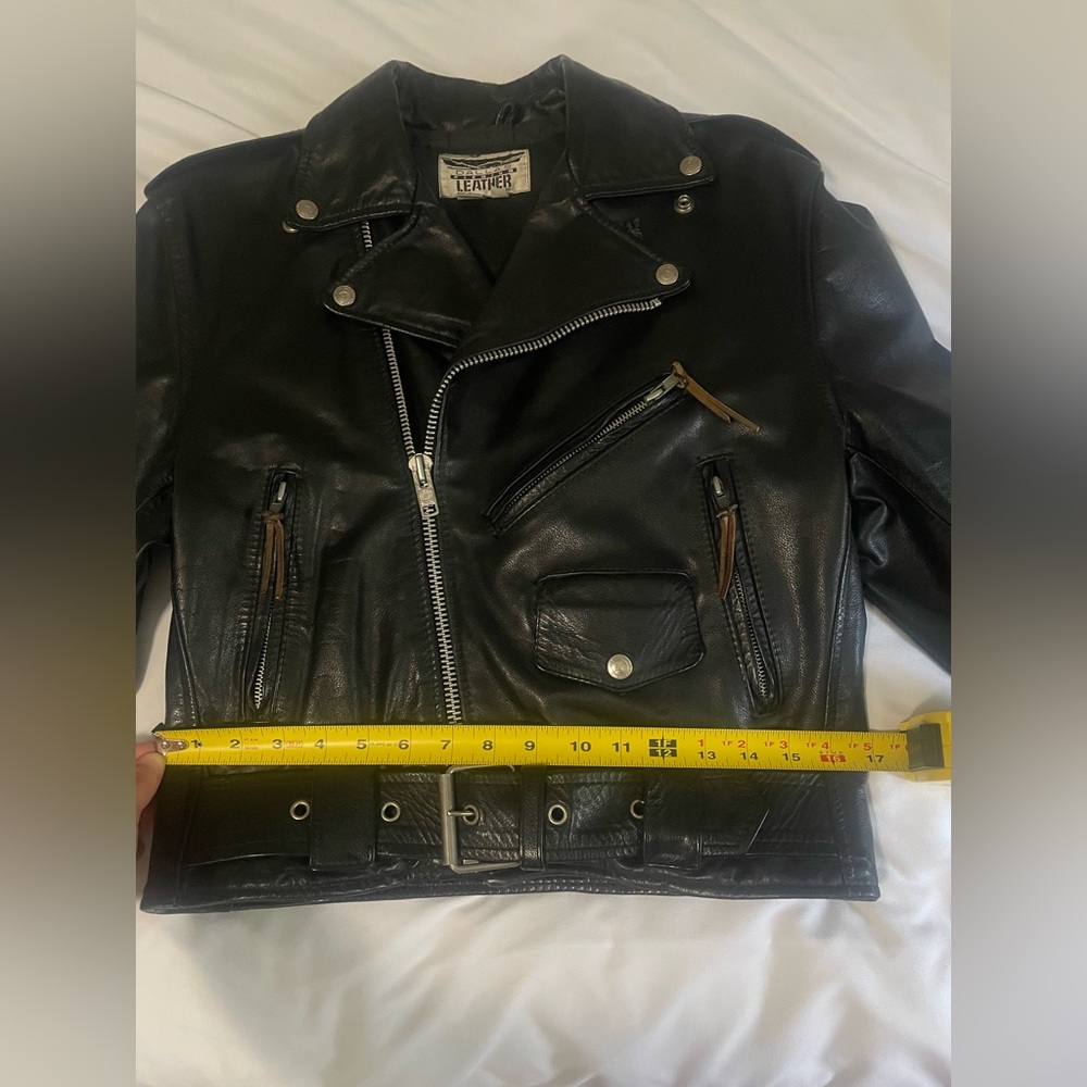 | Authentic REAL Leather Jacket! | “Dallas Premium Leather” | Made in USA | - Picture 11 of 15